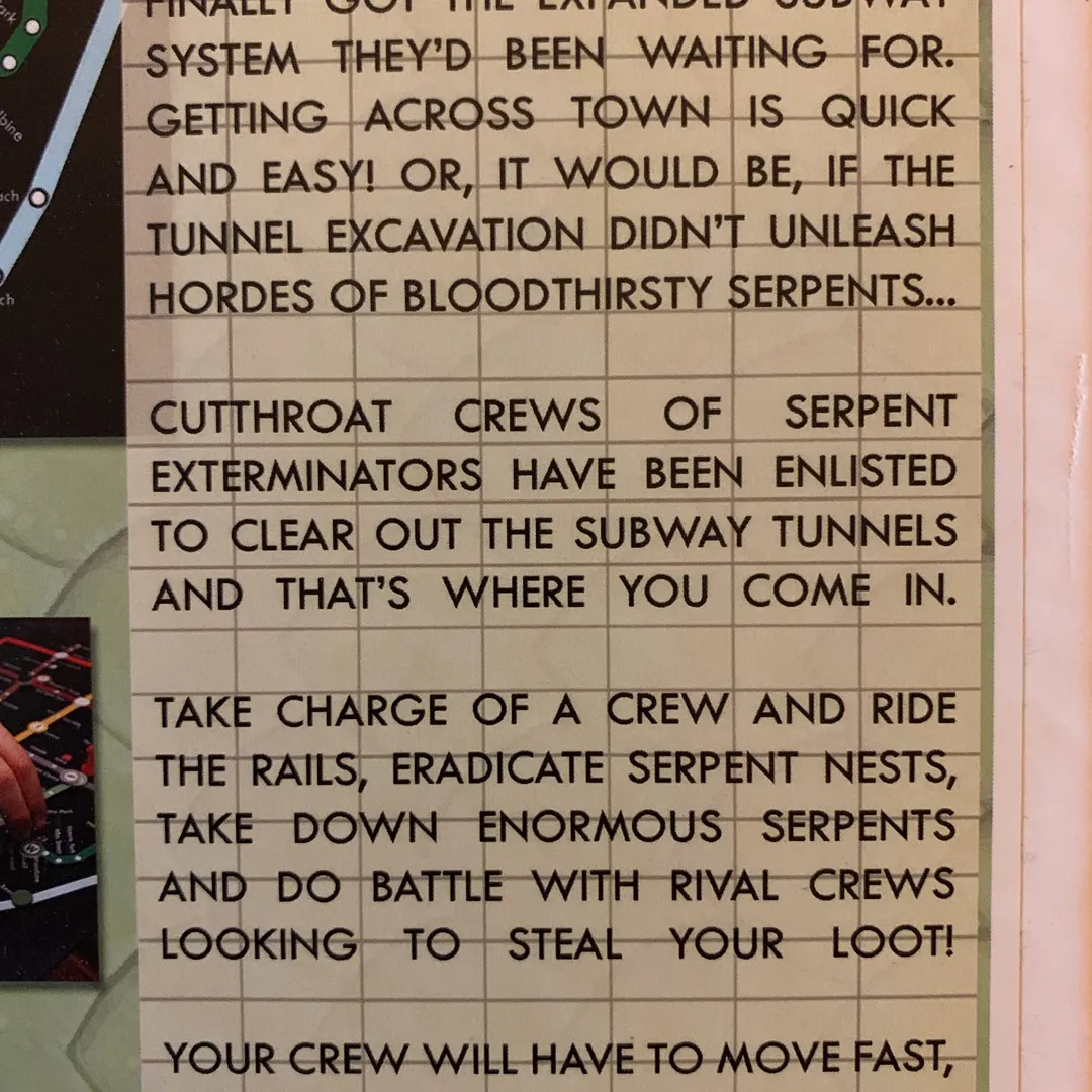 Subways & Serpents - Board game photo 4