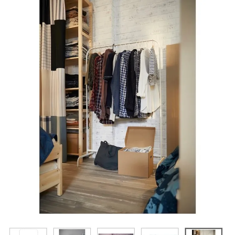 IKEA Mulig Clothing Rack photo 3