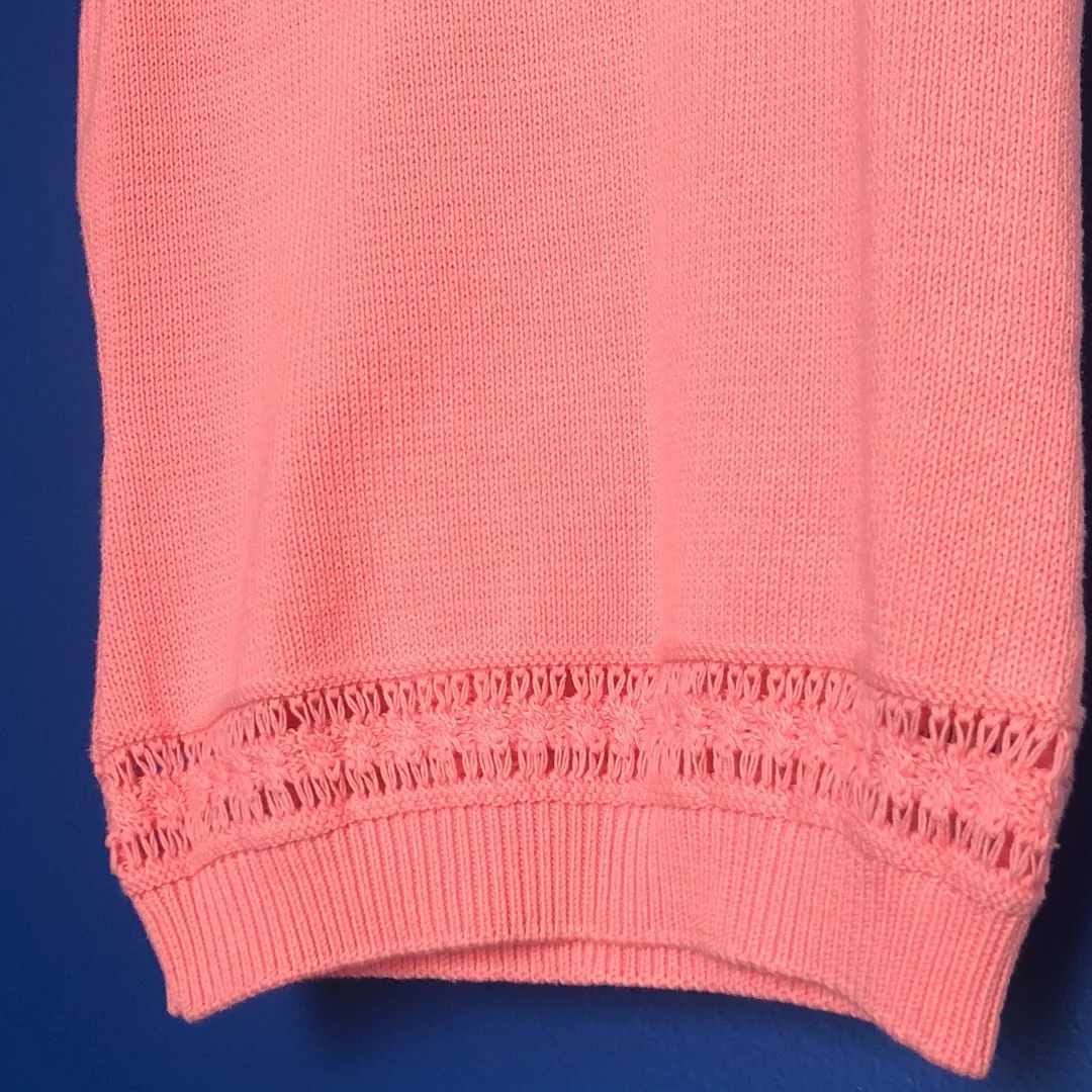 Pink Authentic Versace Knit Sleeveless CS photo 4