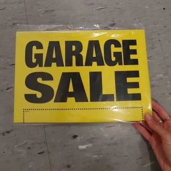 Garage Sale Signs photo 1