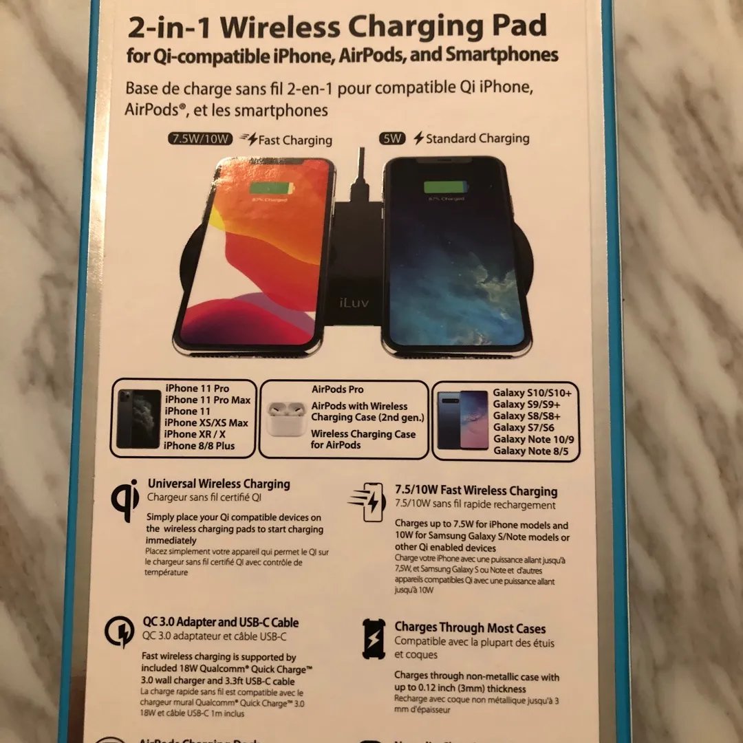 2-in-1 Wireless Charging Pad photo 4