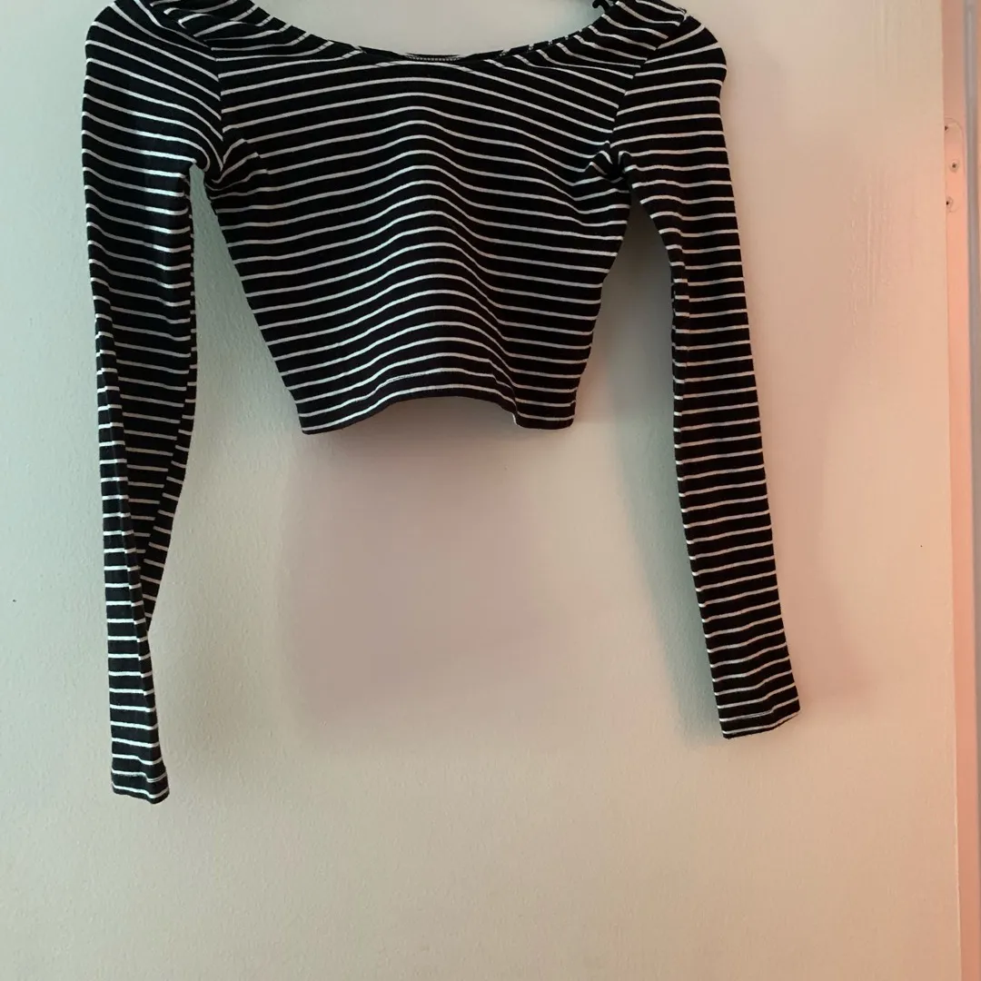 American Apparel Stripped Long Sleeve photo 1