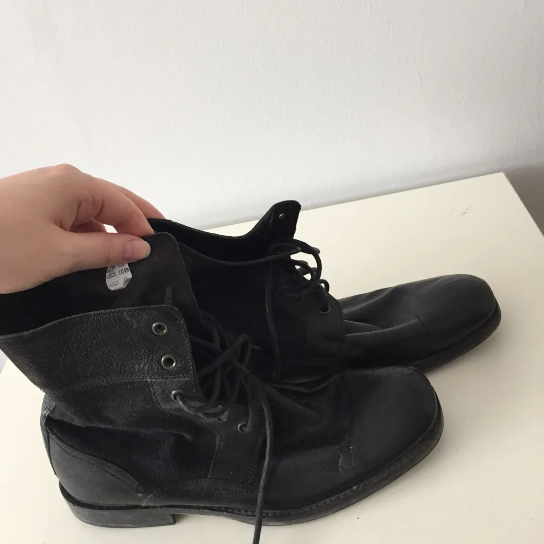 Army Style Boots Urban Outfitters photo 1