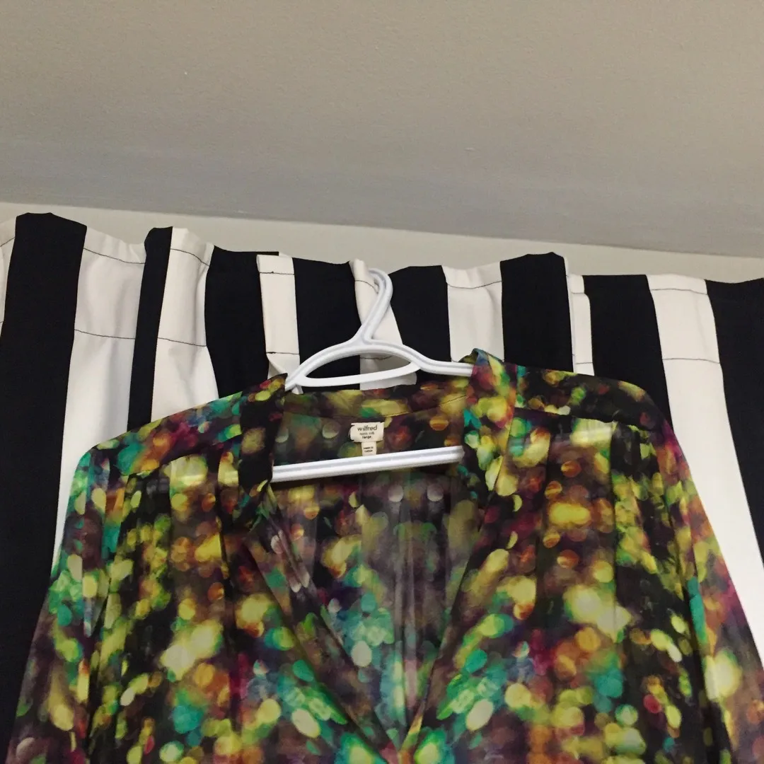 Wilfred Spring Blouse - 100% Silk photo 3