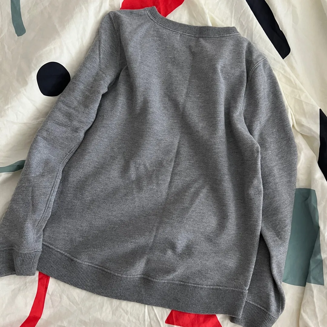 GAP Grey Zip Sweatshirt Size S photo 4