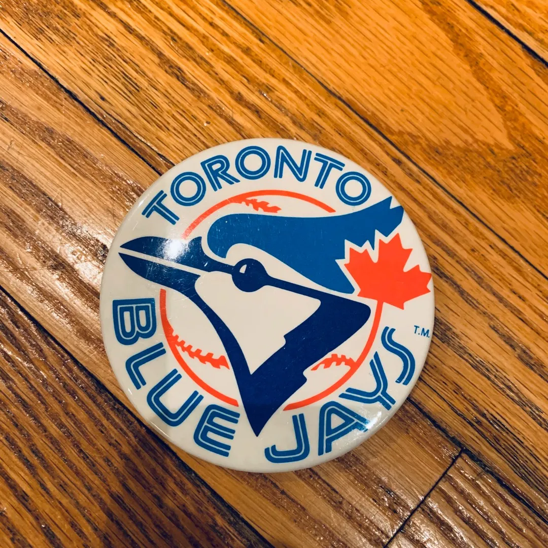 Vintage Toronto Blue Jays Button (80s?) photo 1