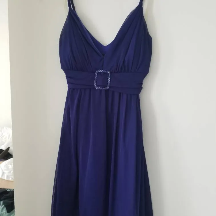 Purple Semi Formal Dress photo 1
