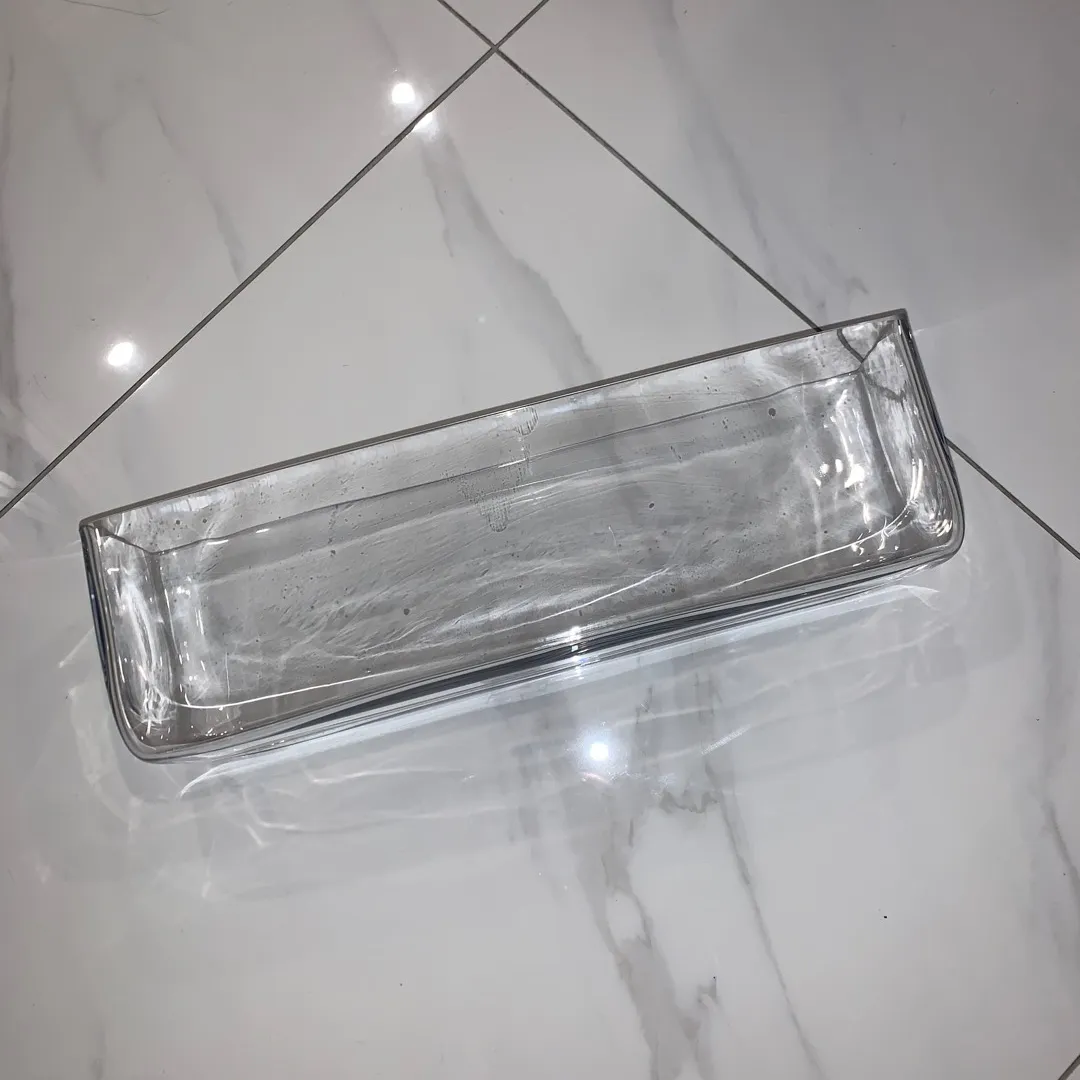 Rectangle Glass Container photo 1