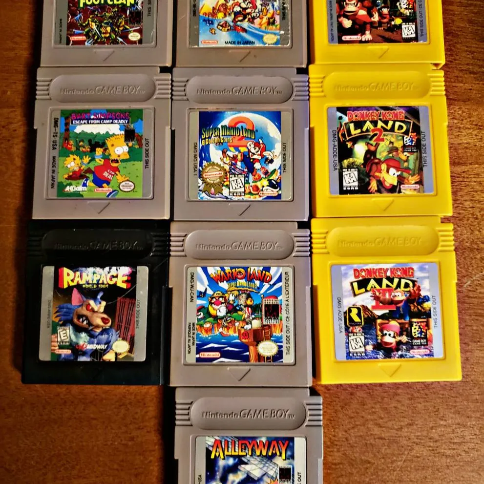 GAMEBOY GAMES! (All working perfectly!) photo 1