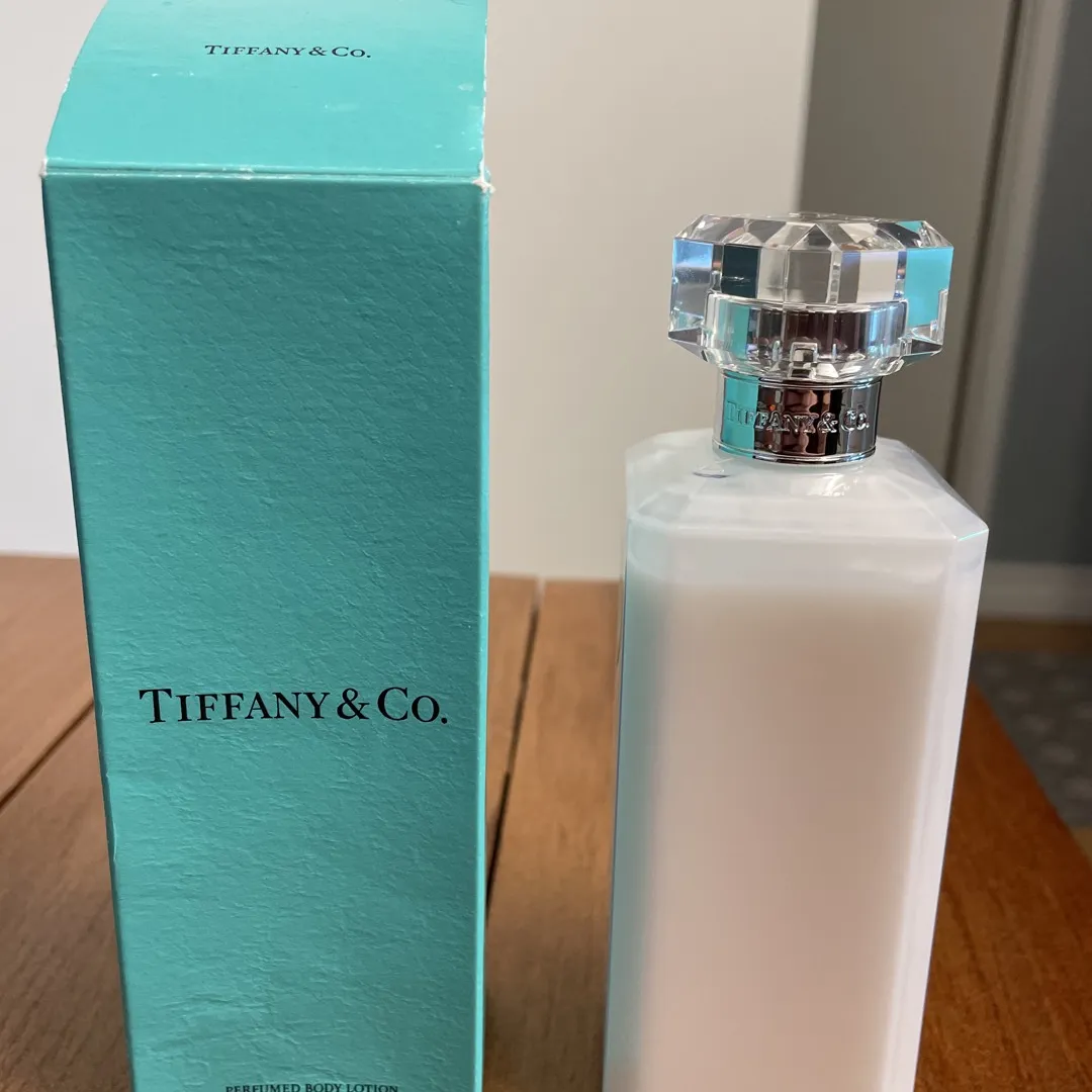 Tiffany & Co. Lotion - Authentic, used once. photo 1