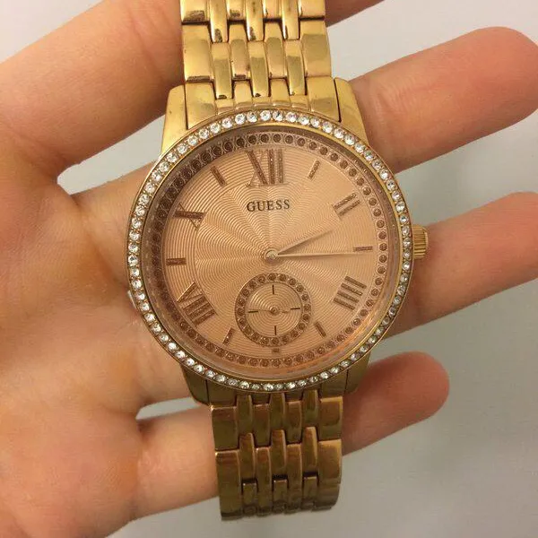 Rose Gold Guess Watch photo 1