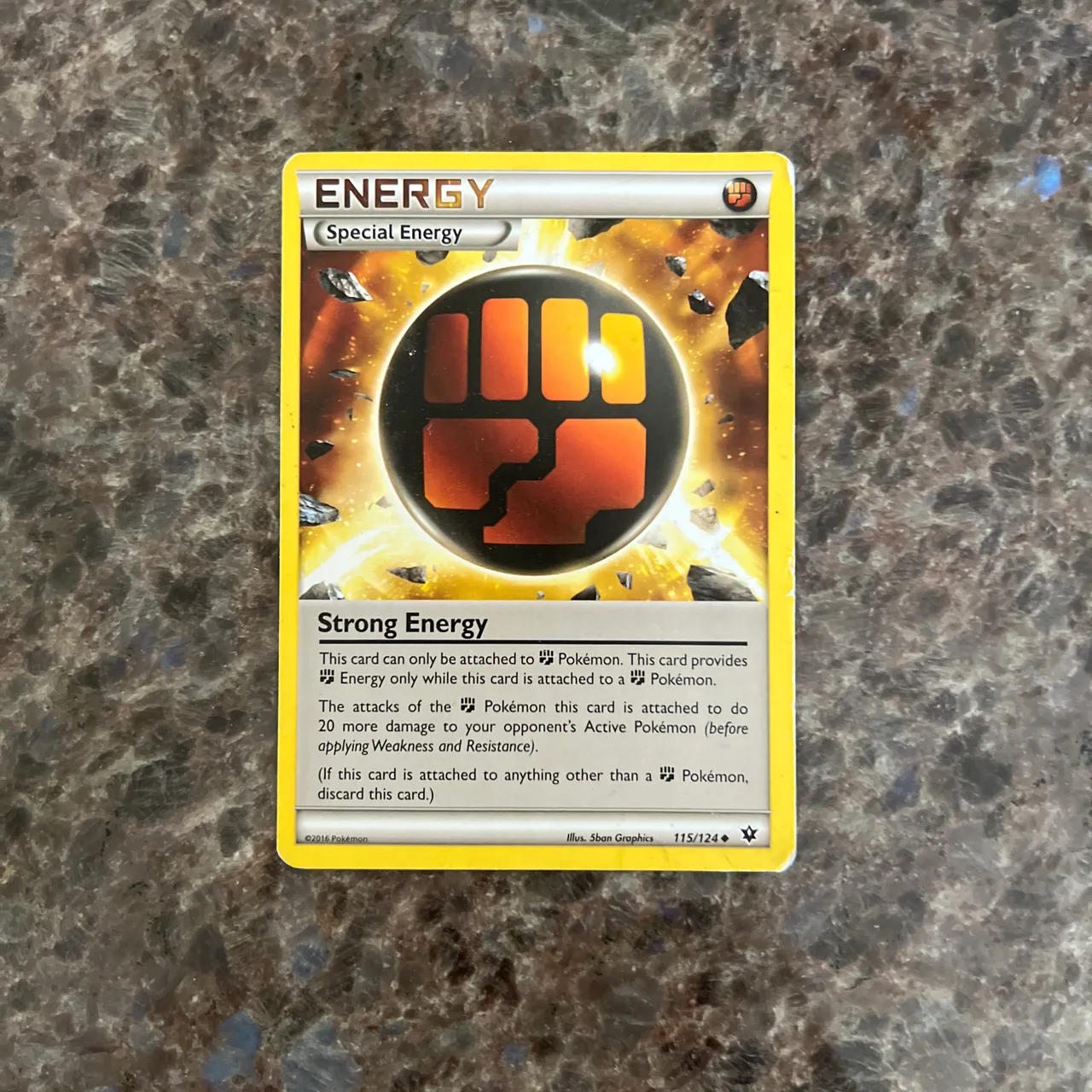 Pokémon energy card photo 1