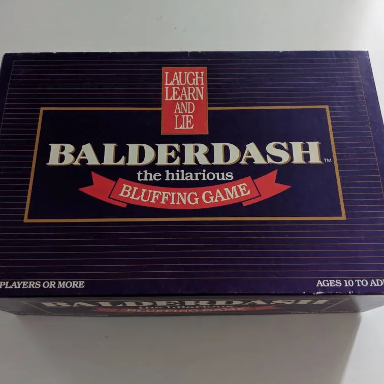 Balderdash Board Game photo 1