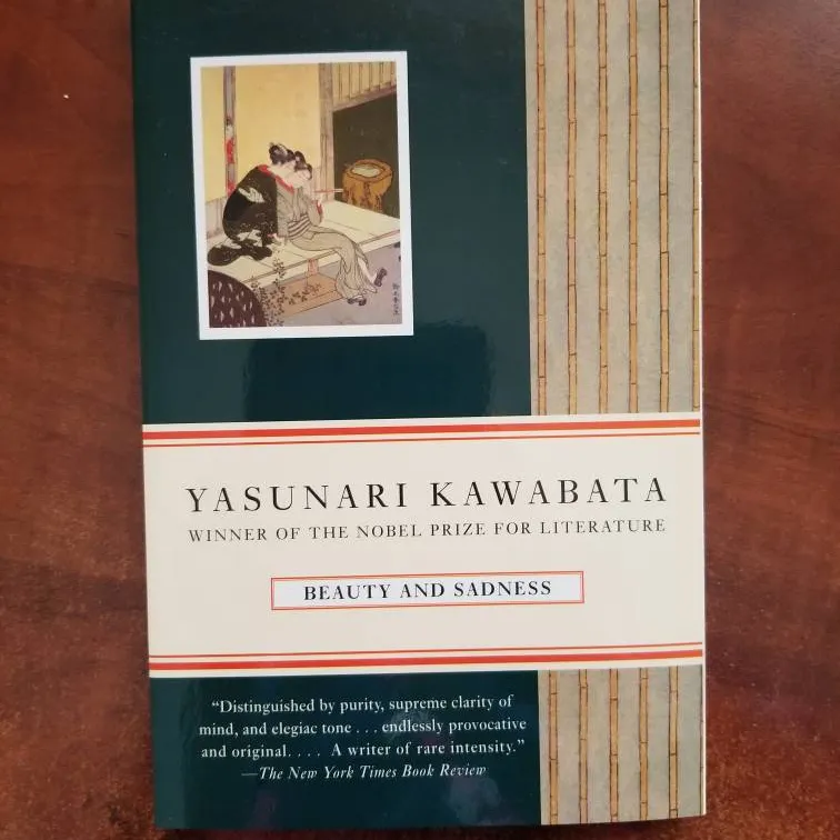 Beauty and Sadness By Yasunari Kawabata Book *excellent condi... photo 1