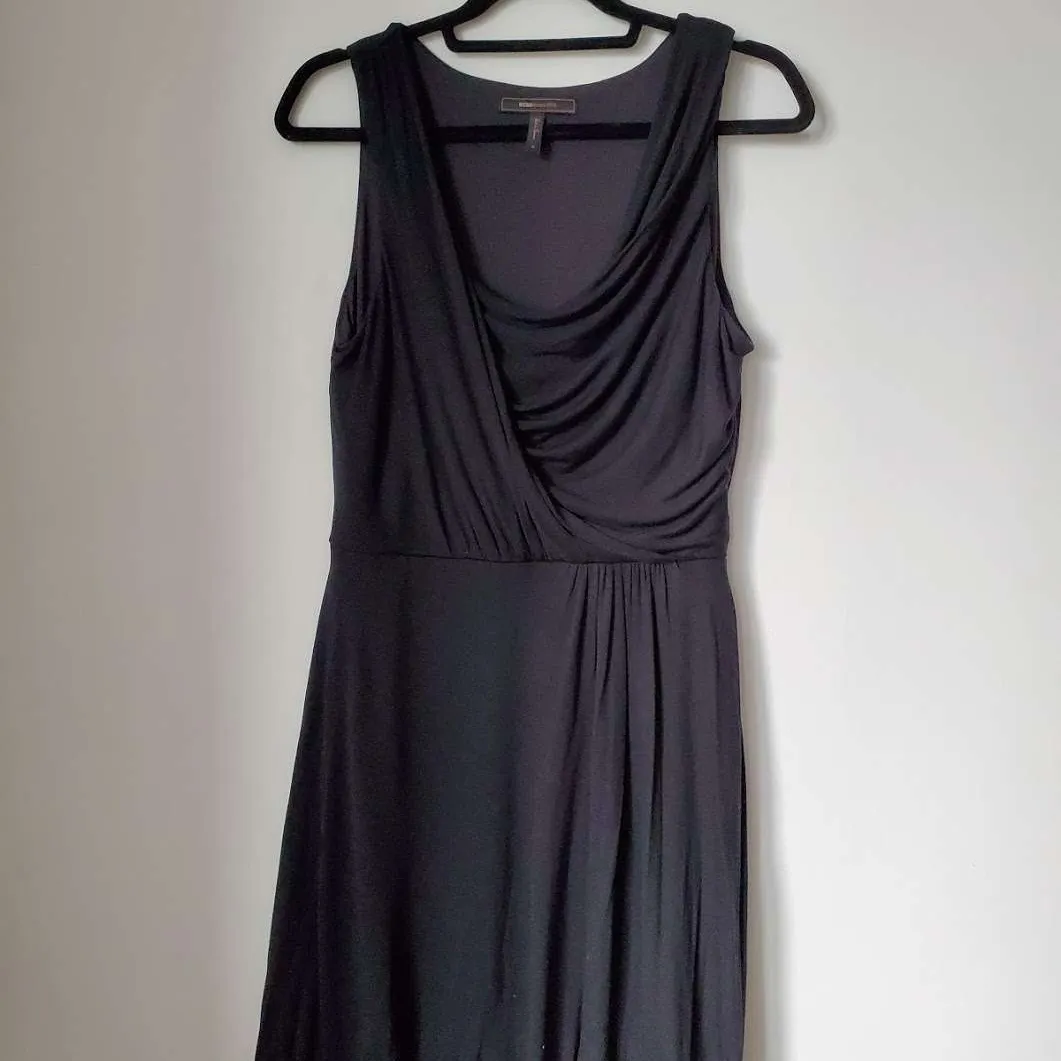Cute Black BCBG Sleeveles Dress that can be Dressed Up or Down photo 1