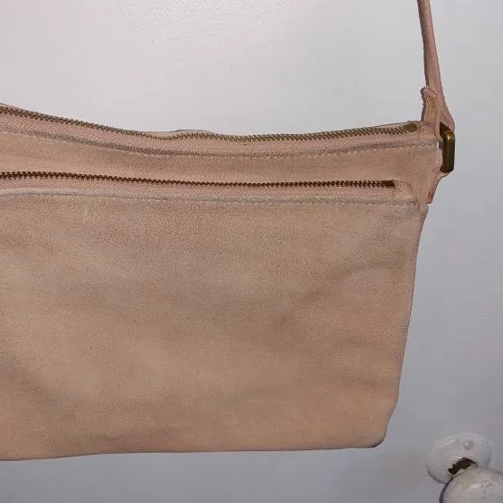 Vintage Suede (Real Leather) Crossbody Bag photo 1