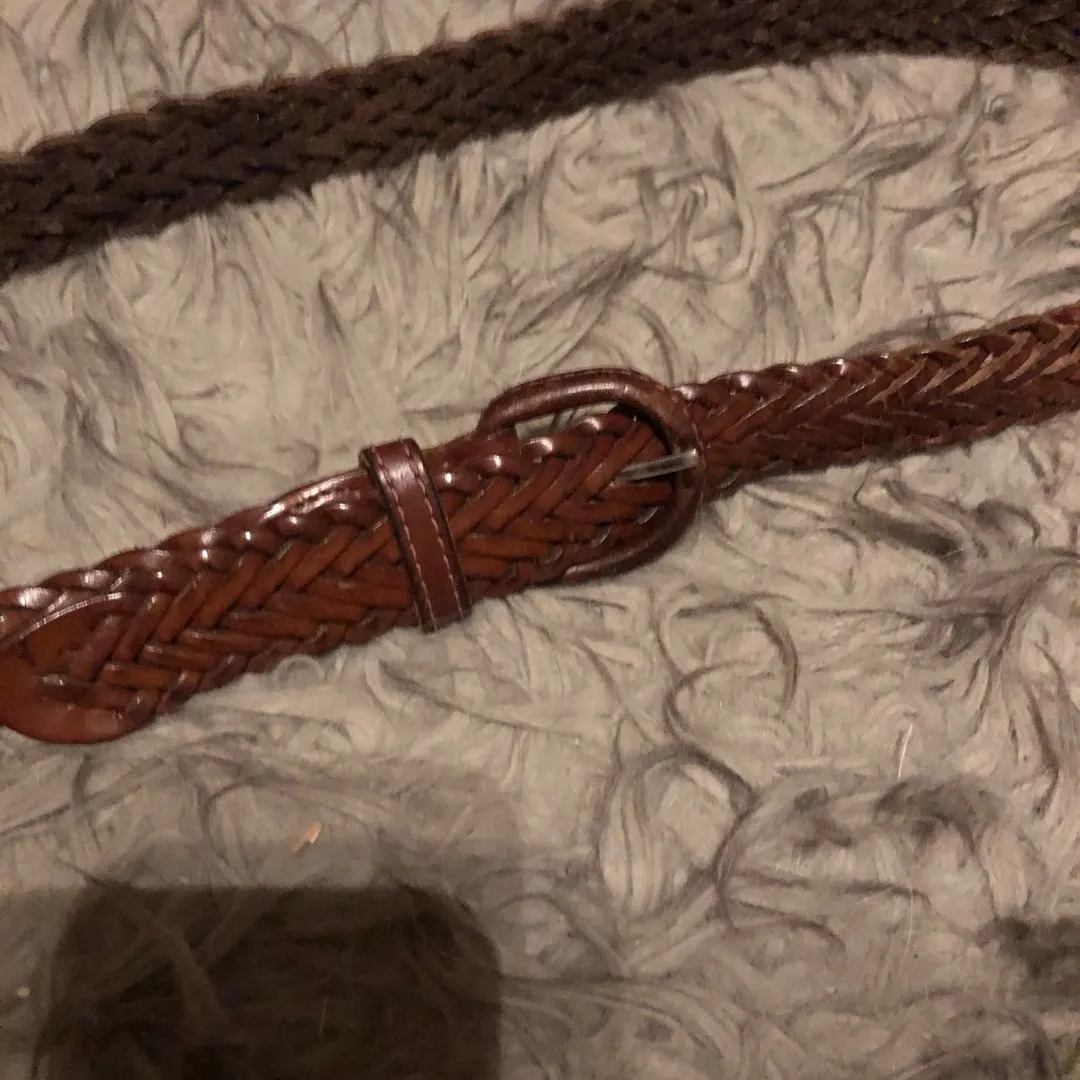 Vintage Leather Belt photo 1