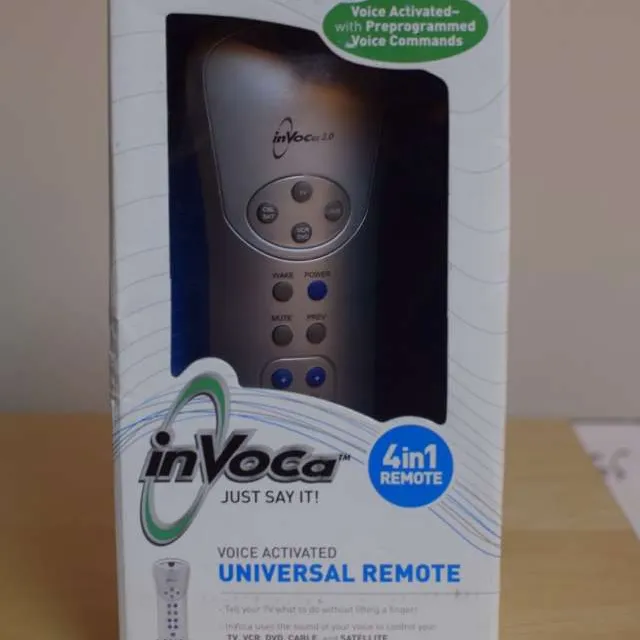 ***inVoca 4-in-1 Universal Remote photo 1