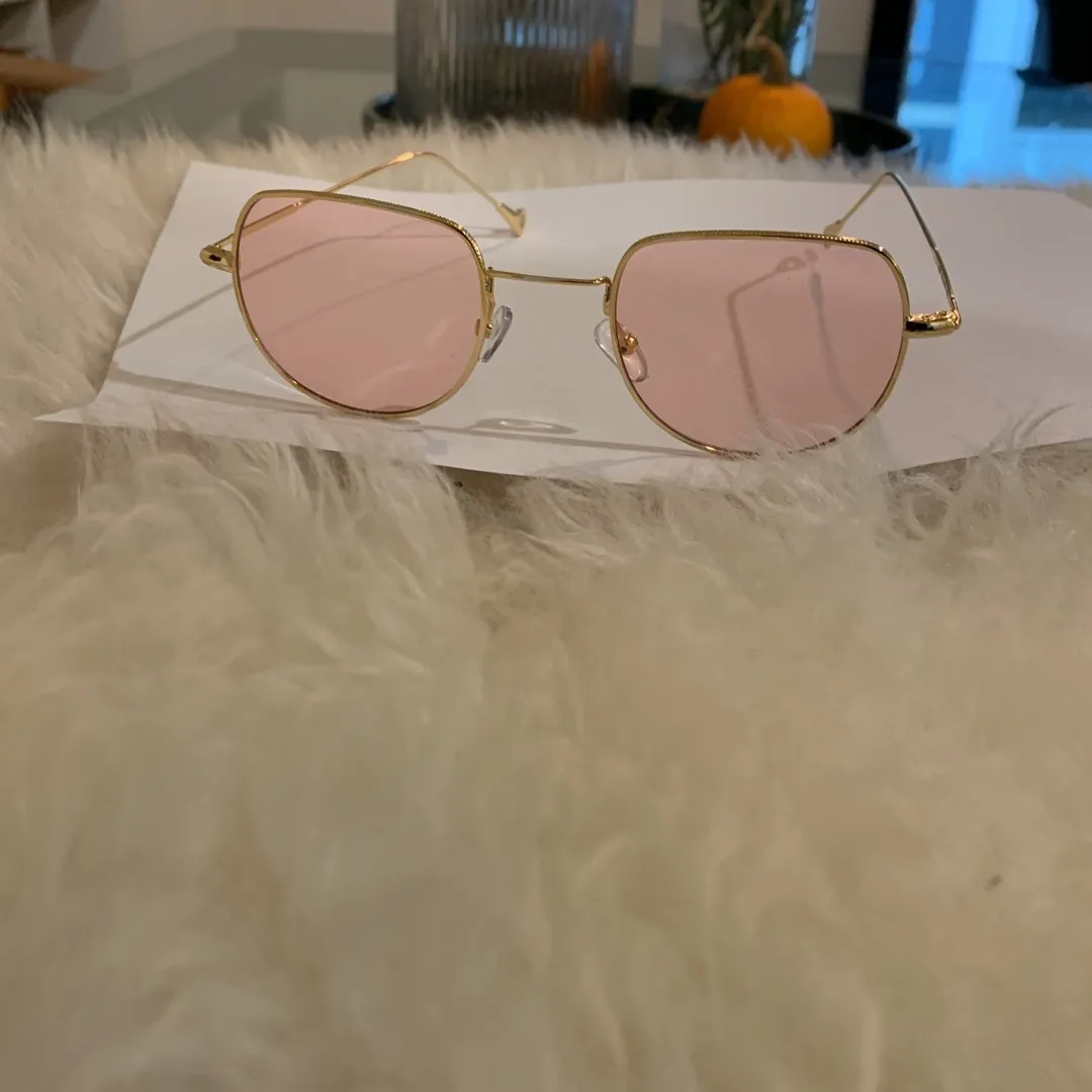 Pink Tinted Lens Sunglasses photo 1