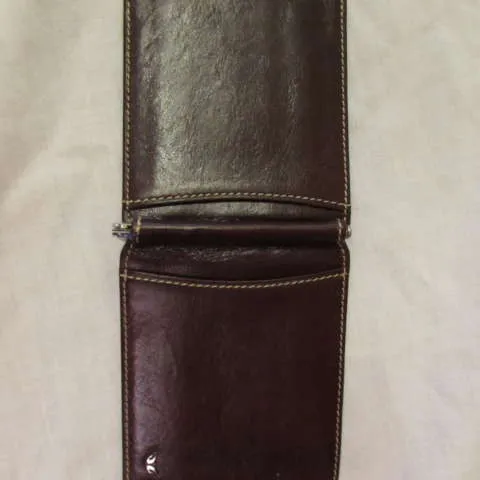 Leather wallet/money clip - direct from Istanbul! photo 1