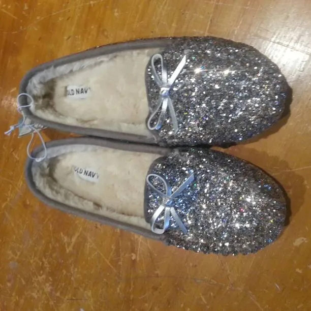 Tragic Silver Sparkle Slippers Mis-Read -- I Thought These We... photo 6