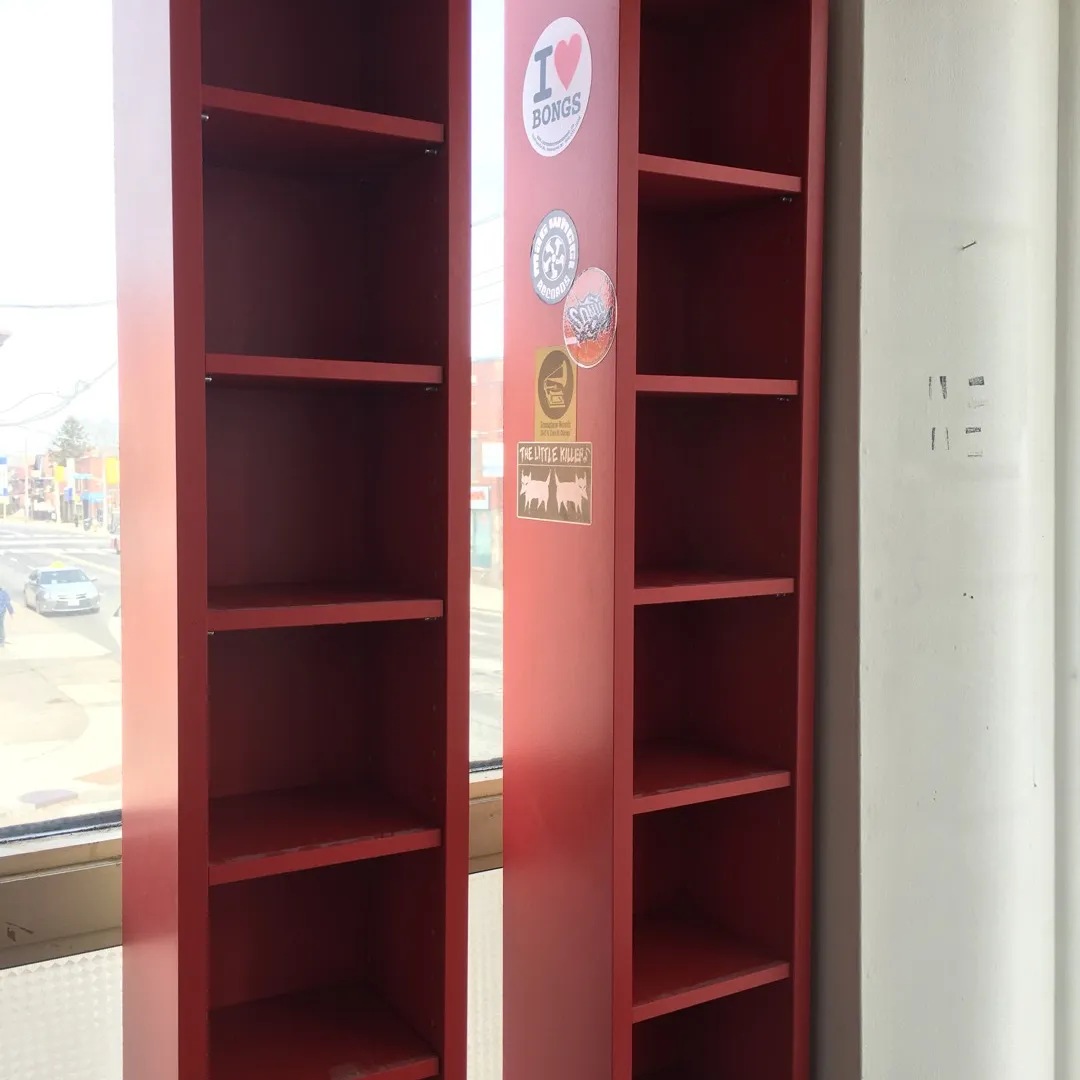 Red Ikea Shelves (one FREE) photo 1