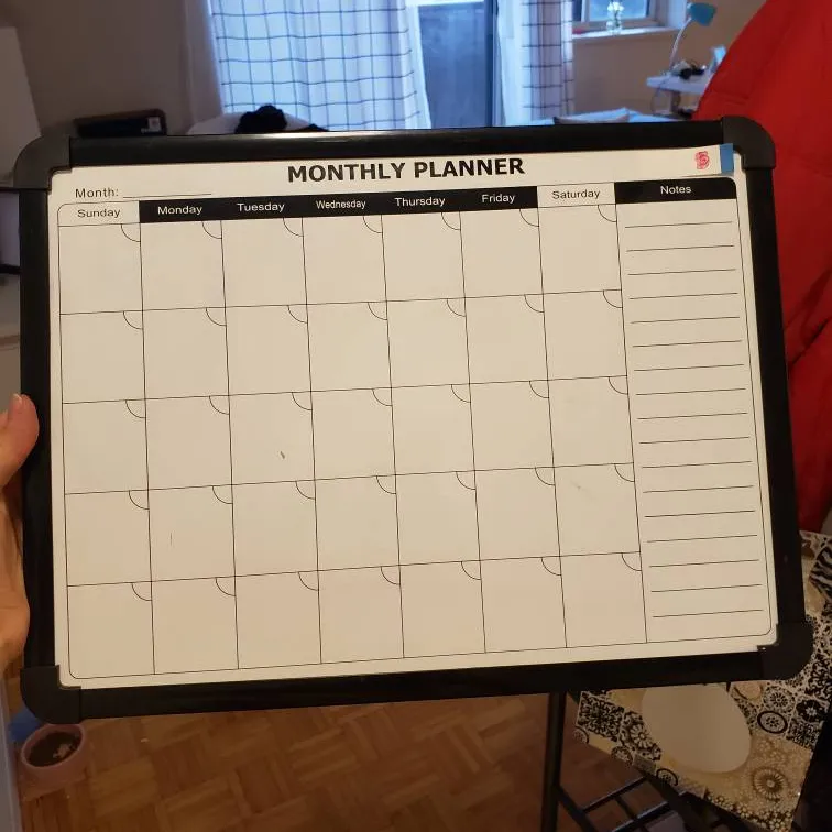 Monthly Planner Magnetic Board photo 1