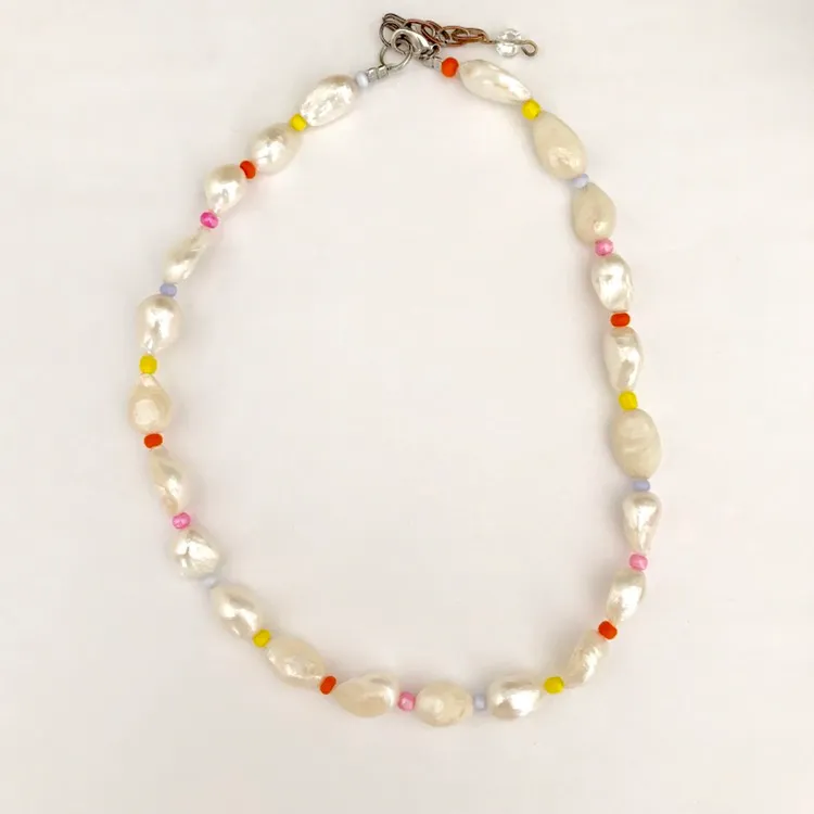 Freshwater Pearl Rainbow Necklace photo 1