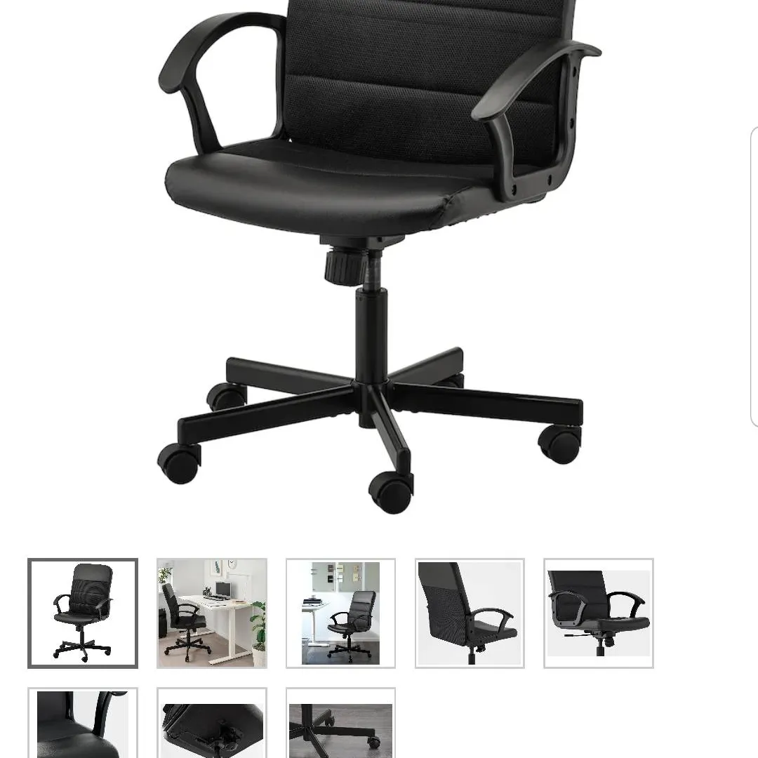 Ikea Black Office Chair photo 1