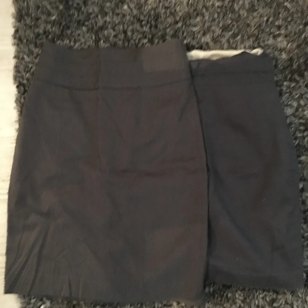 Grey Skirts Size 6 photo 1