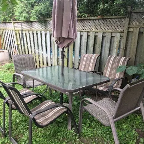 Outdoor Table and Chair Set photo 1