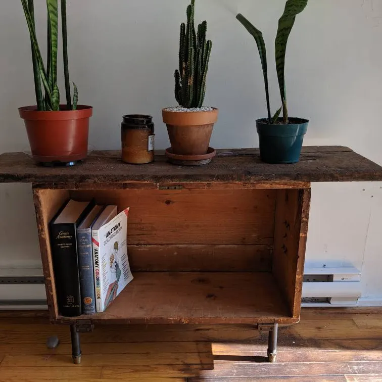 Salvaged Wood Console photo 1
