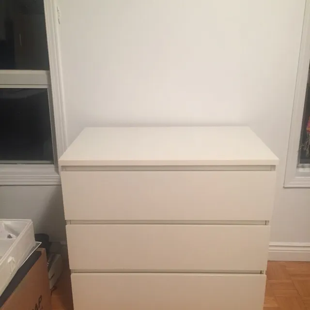 White IKEA Dresser photo 1