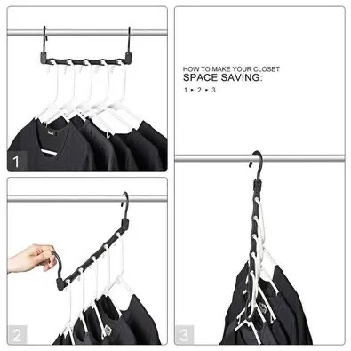 3X Brand New Clothes Hangers Organizers photo 10