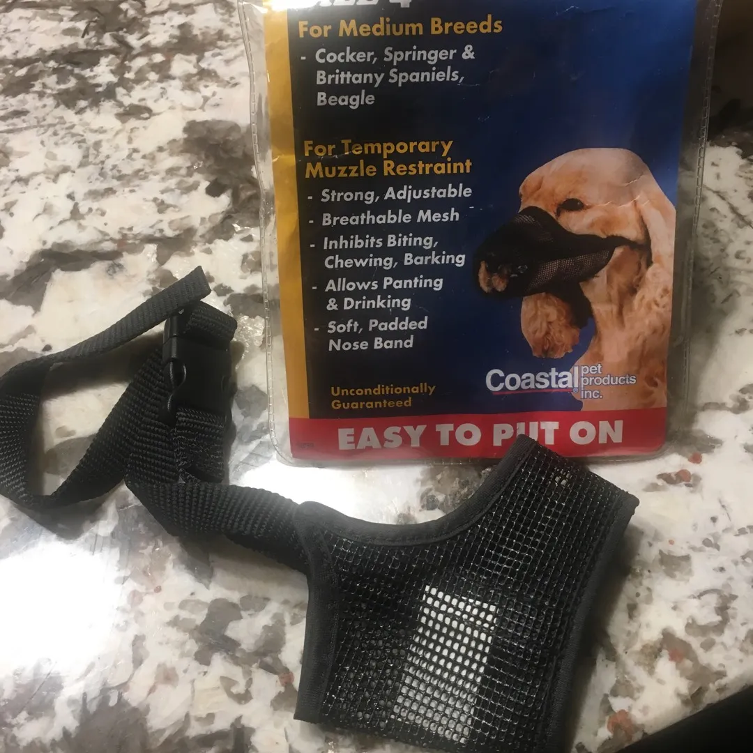 Almost Brand New Small Dog Muzzle 🐕 🐕 photo 3