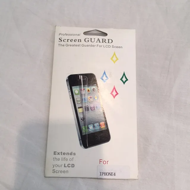 5 Front And Back Screen Protectors For iPhone 4 photo 1
