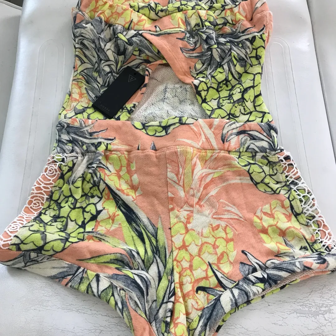 Cutest Guess Summer Romper W/ Sexy Back Opening - Brand new W... photo 3