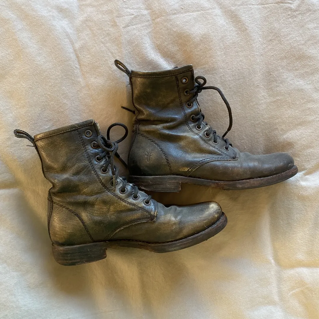 Veronica Frye Combat Boots photo 4