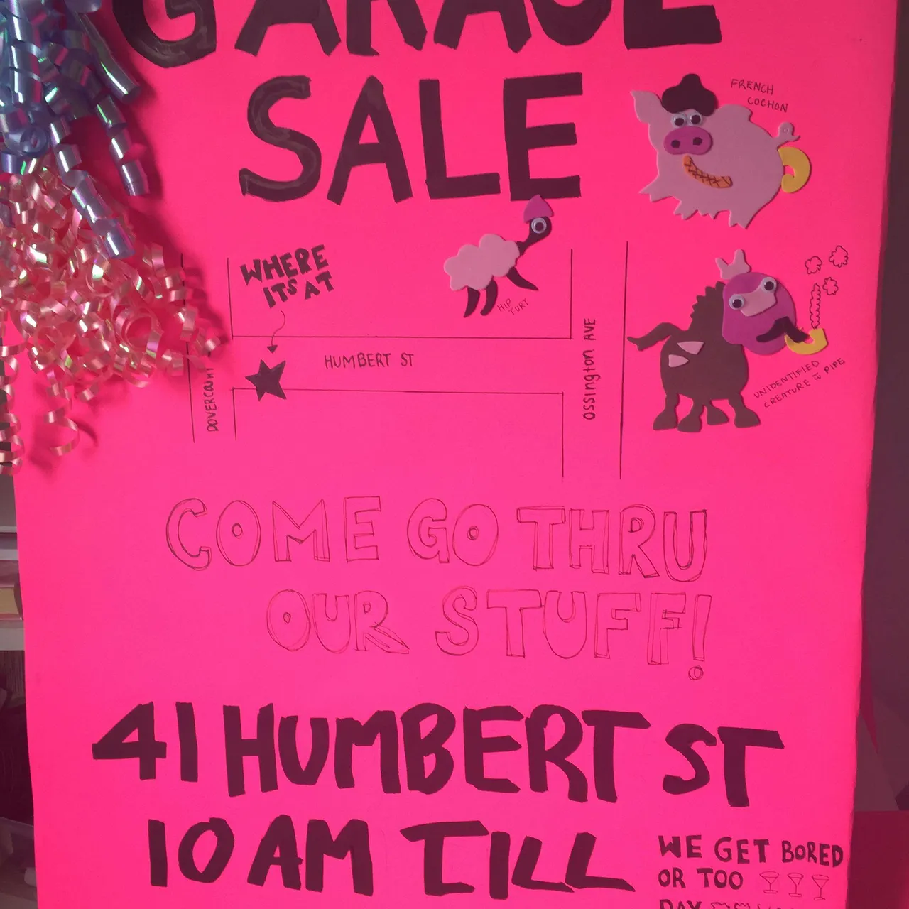 GARAGE SALE - Queen and Ossington, Sunday 23rd photo 1