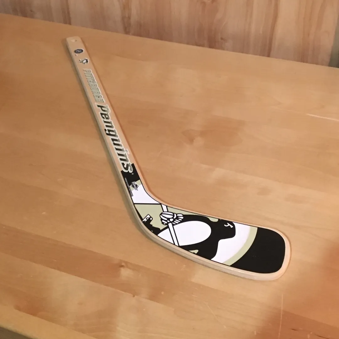 Pittsburgh Penguins Wooden Mini Stick! photo 1