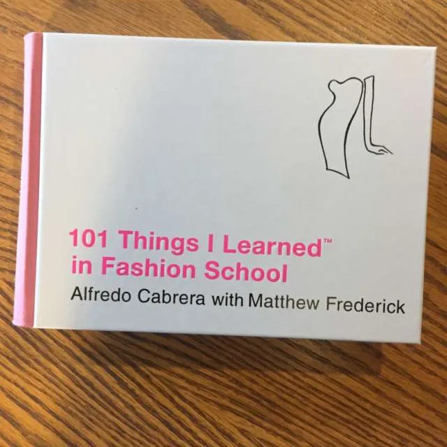 101 Things I Learned In Fashion School Book photo 1