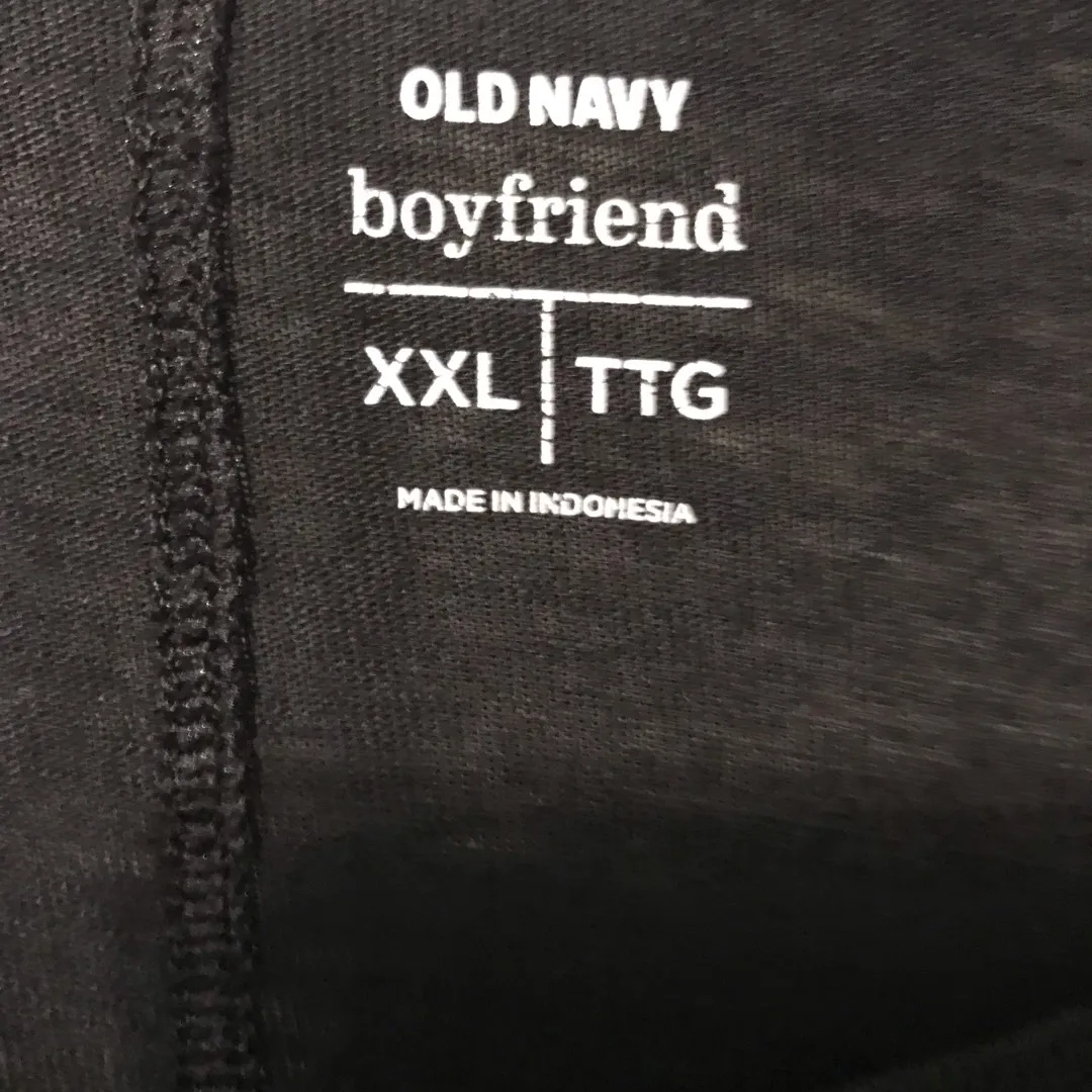 Black Boyfriend Fit T-shirt photo 3