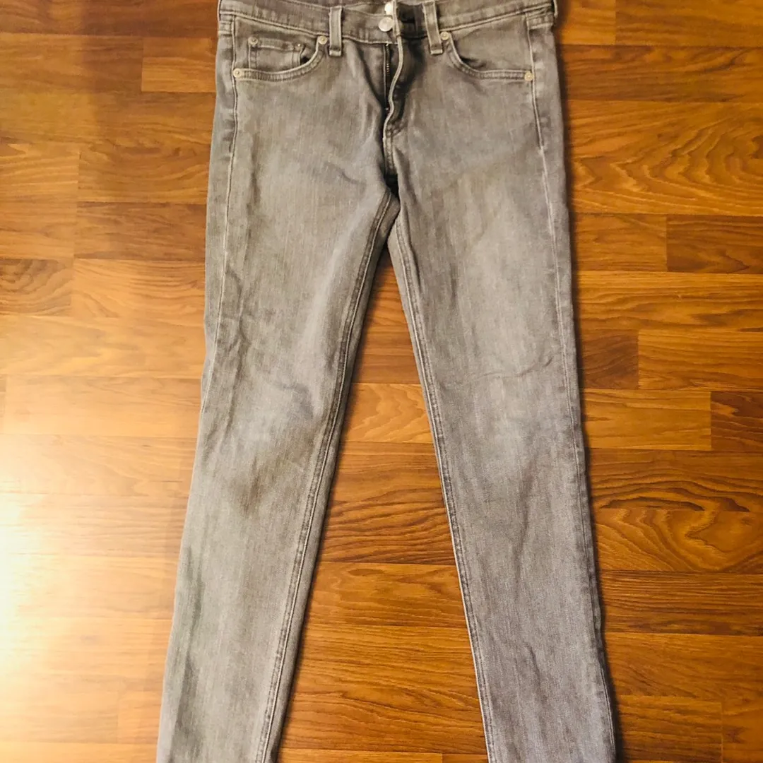 Rag & Bone Gray Colour Jeans: Size 26 photo 1