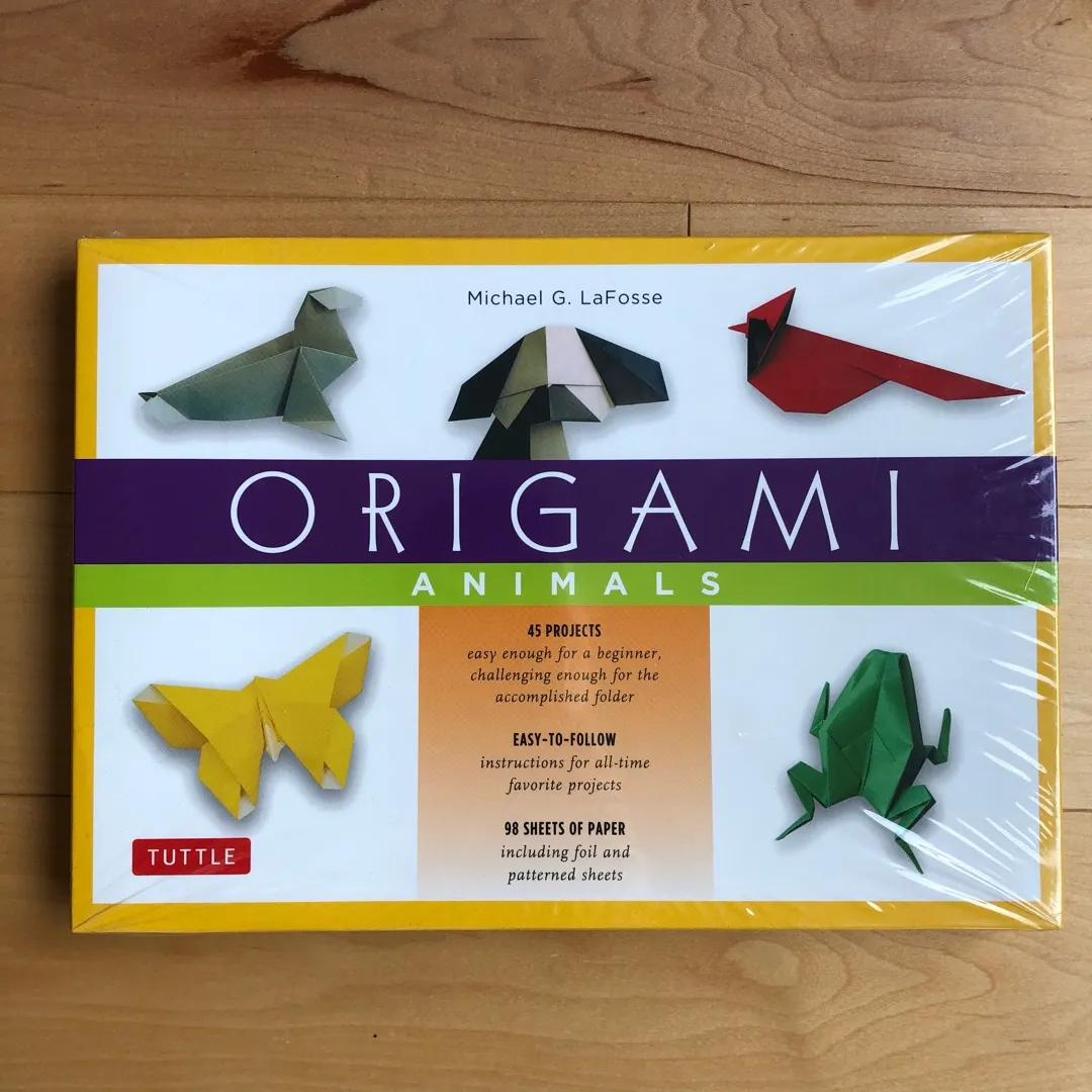 BNIB Origami Animals photo 1