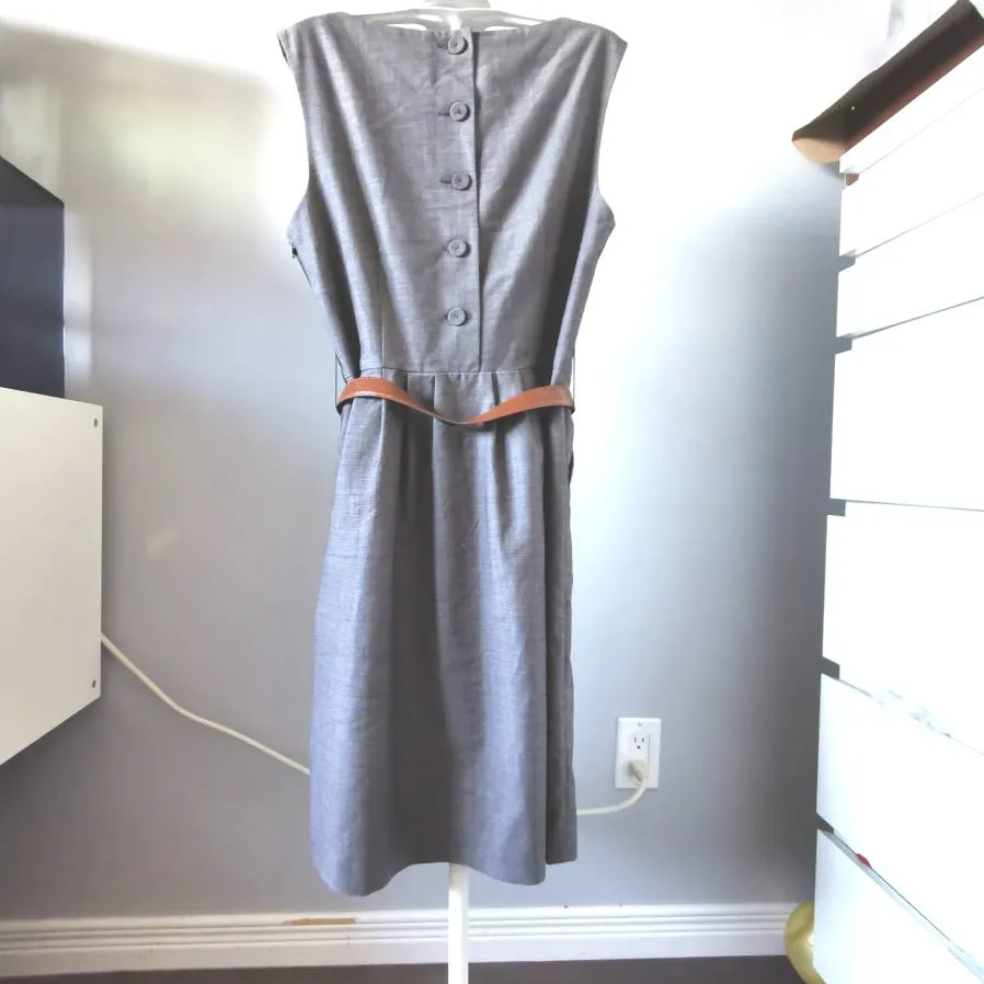 H&M Gray Dress w/ Pockets photo 4