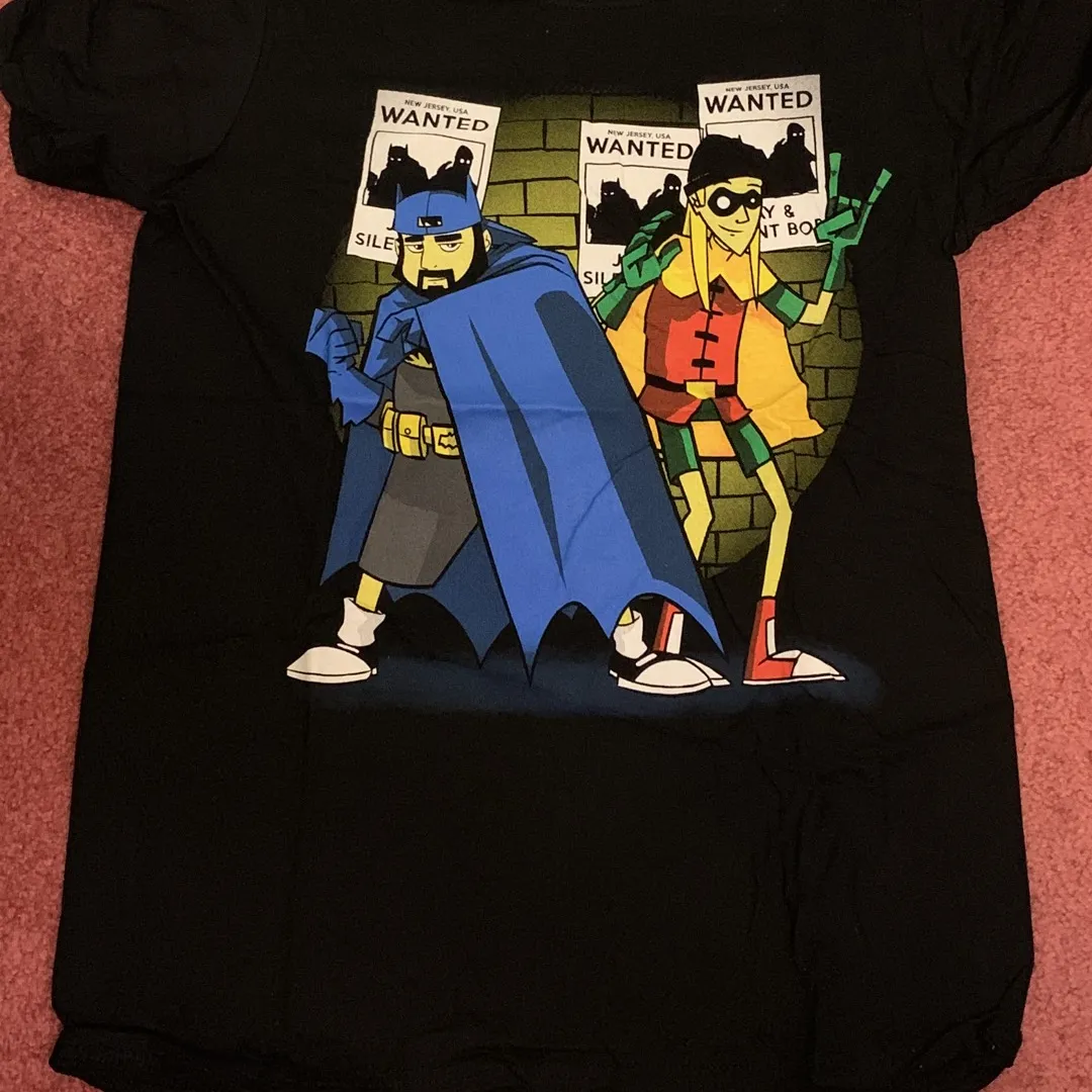 SMALL Graphic T-Shirt! Batman Robin photo 1