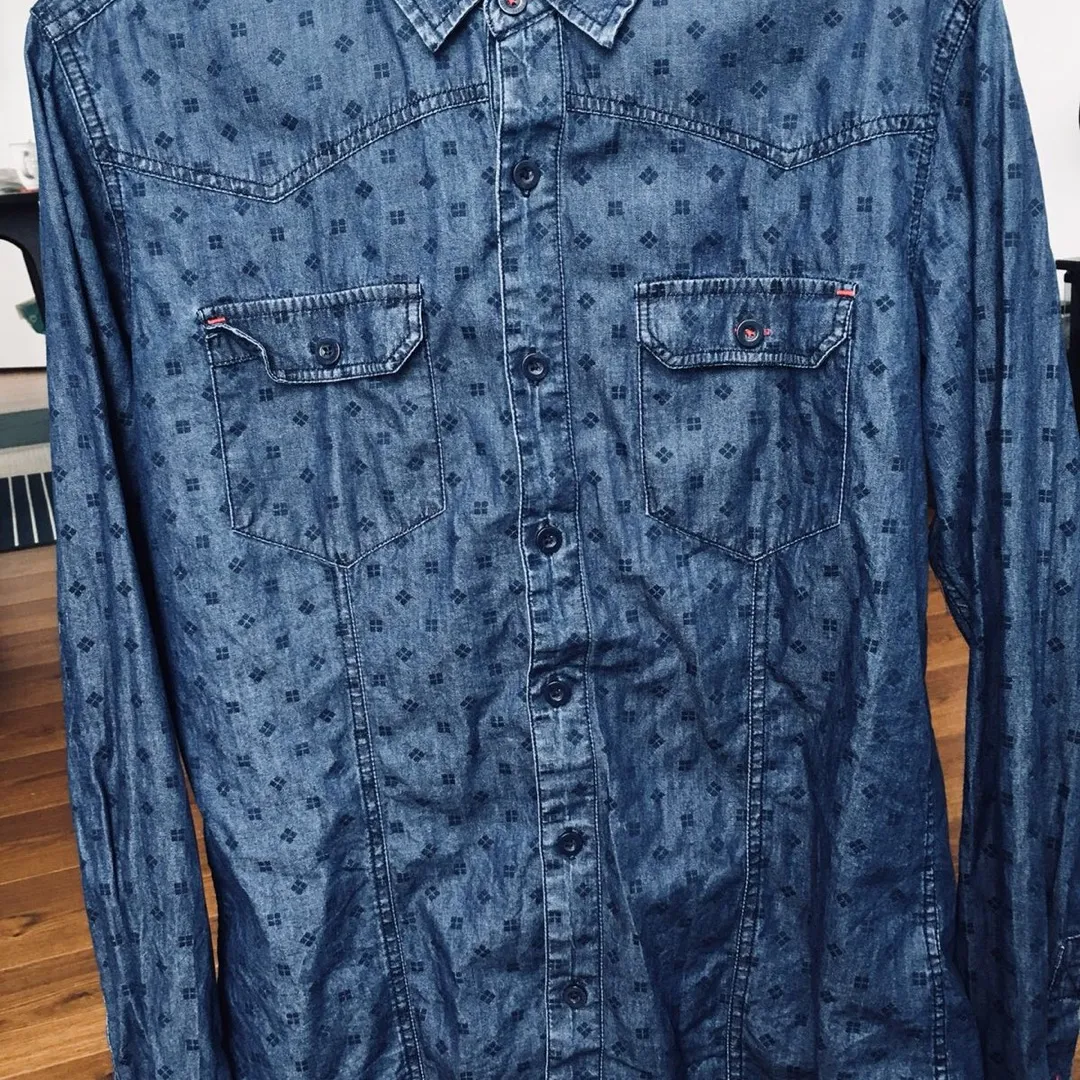 Jean Button Up photo 1