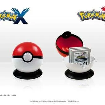 Pokemon pokeball game case holder photo 3
