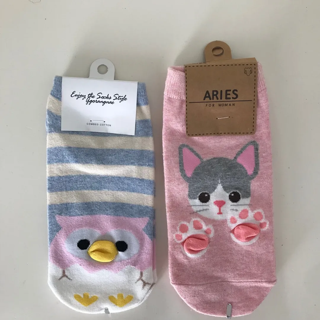 2 Pairs Of Cute Socks photo 1