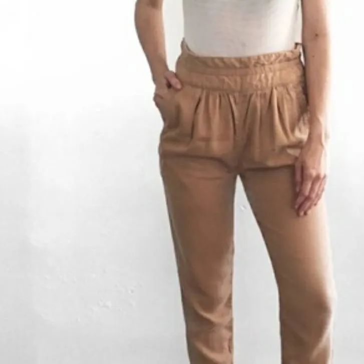 Aritzia Wilfred Casbah Pant In Dusty Rose photo 3